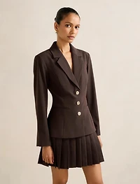 Lenora Petite 2 1 Blazer Mini