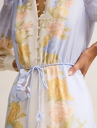 Christina Placement Print Midi