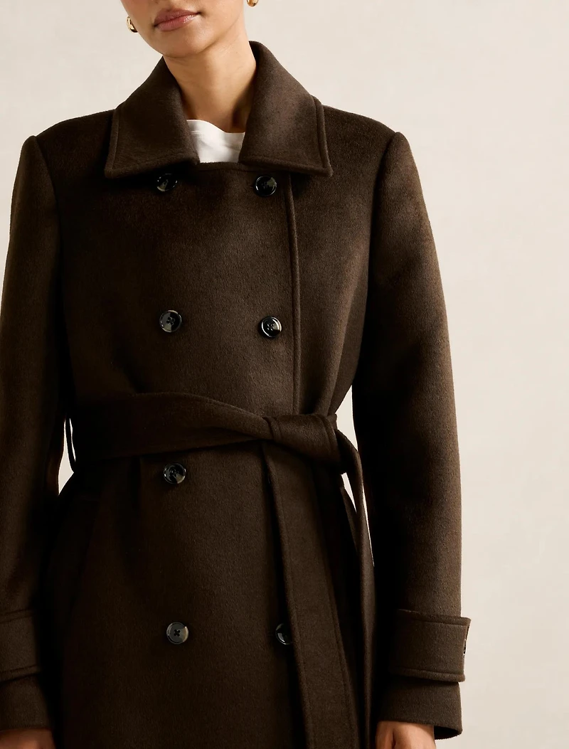Sophie Petite DB Wrap Coat