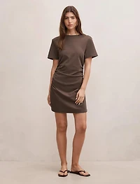Eloise Cinched T-Shirt Mini Dress