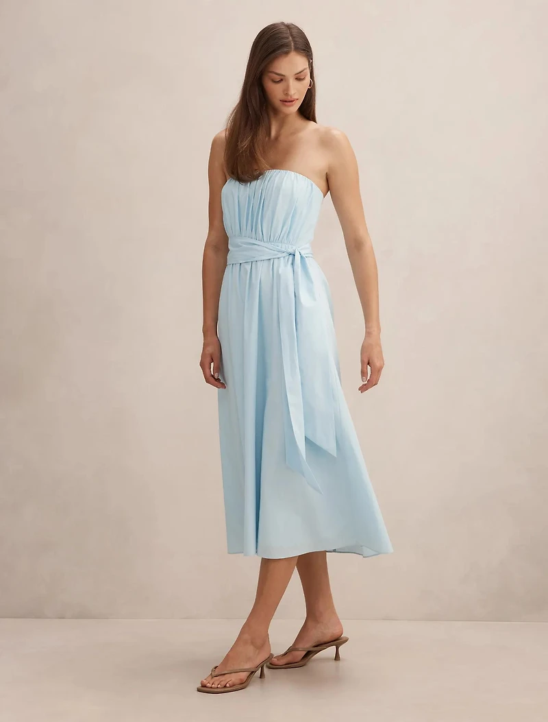 Melissa Gathered Tie Midi