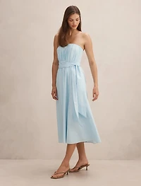 Melissa Gathered Tie Midi