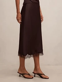 Enola Lace Midi Skirt