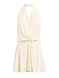 Aaliyah Wrap Halter Mini Dress