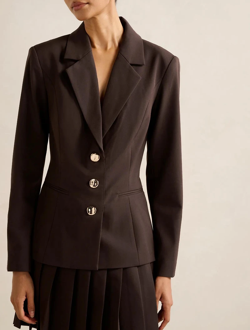 Lenora Petite 2 1 Blazer Mini