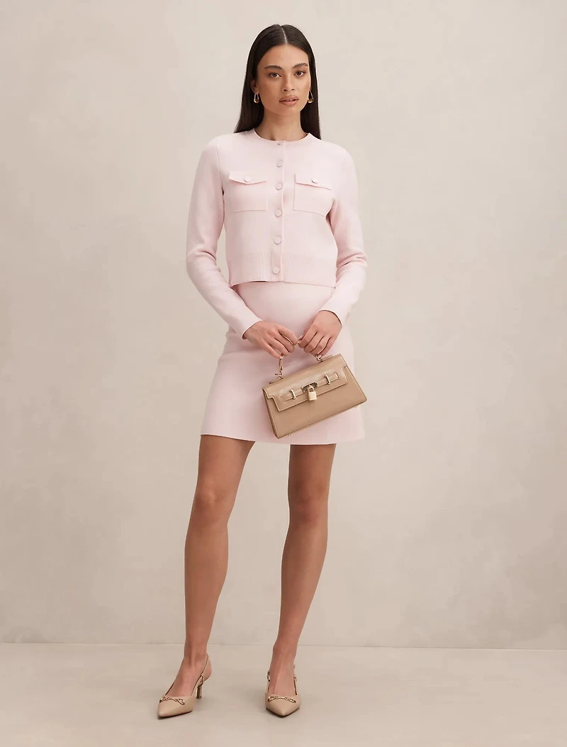 Aria Pocket Detail Cardigan