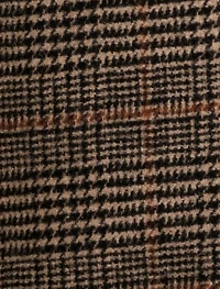 Luccia Belted Check Coat