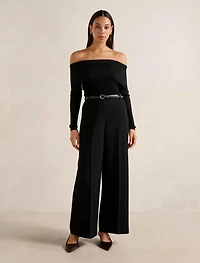 Alexandra Belted Wide Leg Pants