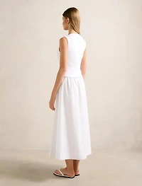 Felicity Asymmetric 2-in-1 Midi Dress