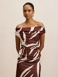 Mimi Petite Off Shoulder Top