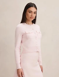 Aria Pocket Detail Cardigan