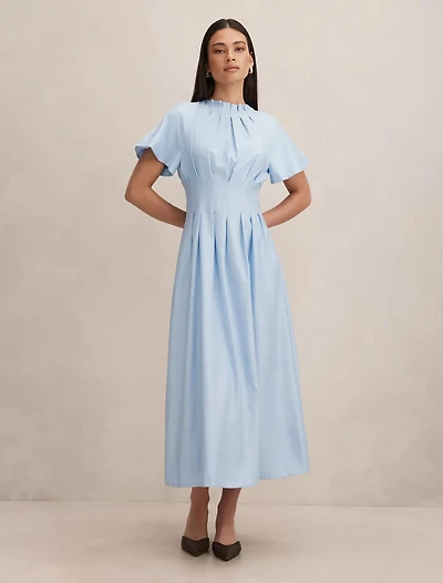 Everly Seam Detail Midi Dress