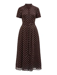 Therese Short Sleeve Midi Dress