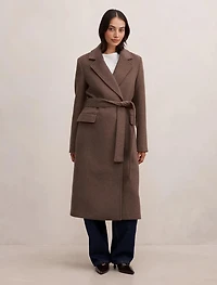 Ember Double Breasted Wrap Coat