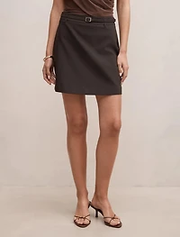 Eloise Belted Mini Skirt