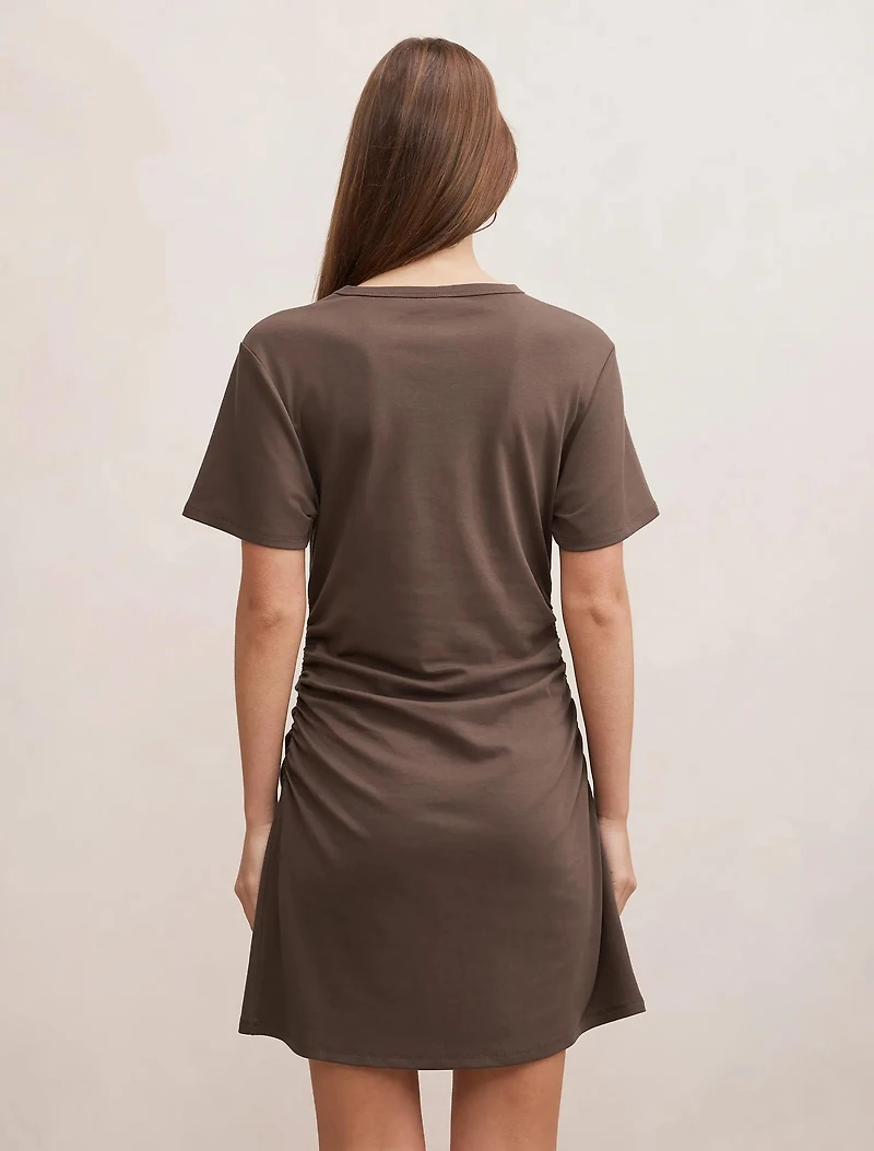 Eloise Cinched T-Shirt Mini Dress