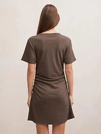 Eloise Cinched T-Shirt Mini Dress