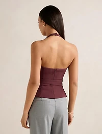 Ellisa Belted Hardware Top
