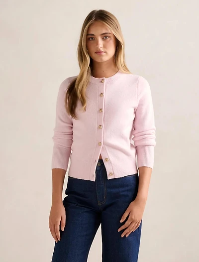 May Crew Neck Cardigan