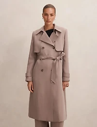 Delilah Soft Trench Coat