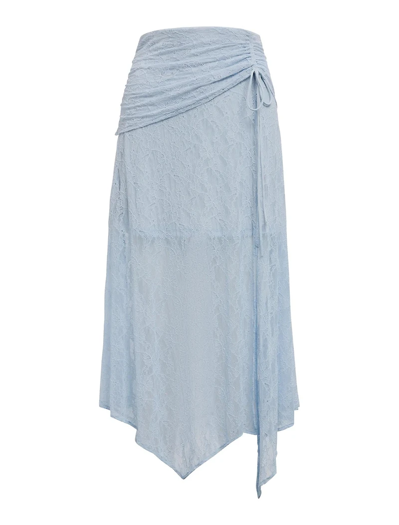 Khai Lace Asymm Skirt