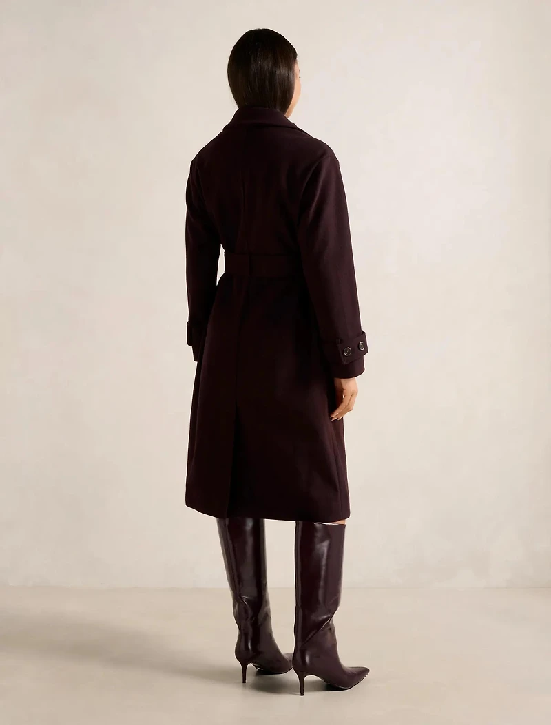 Heidi Double Breasted Wrap Coat