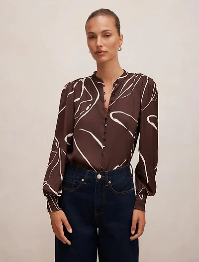 Savannah Button Up Blouse