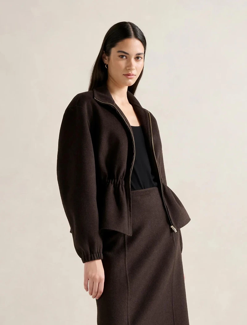 Amara Elastic Waist Jacket