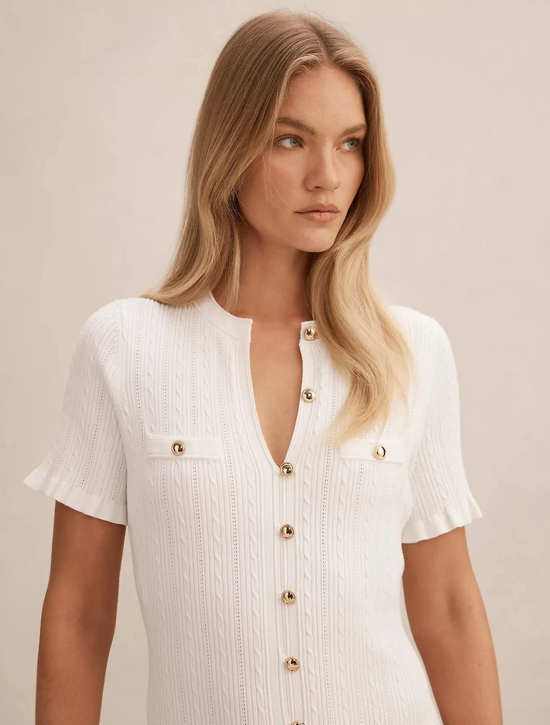 Violetta Stitch Interest Midi