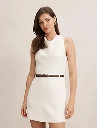 Delaney Cowl Neck Mini Dress