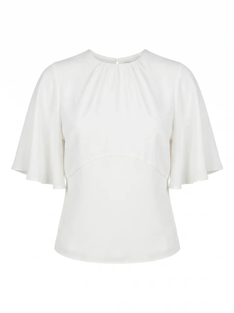 Kirsten Flutter Sleeve Top