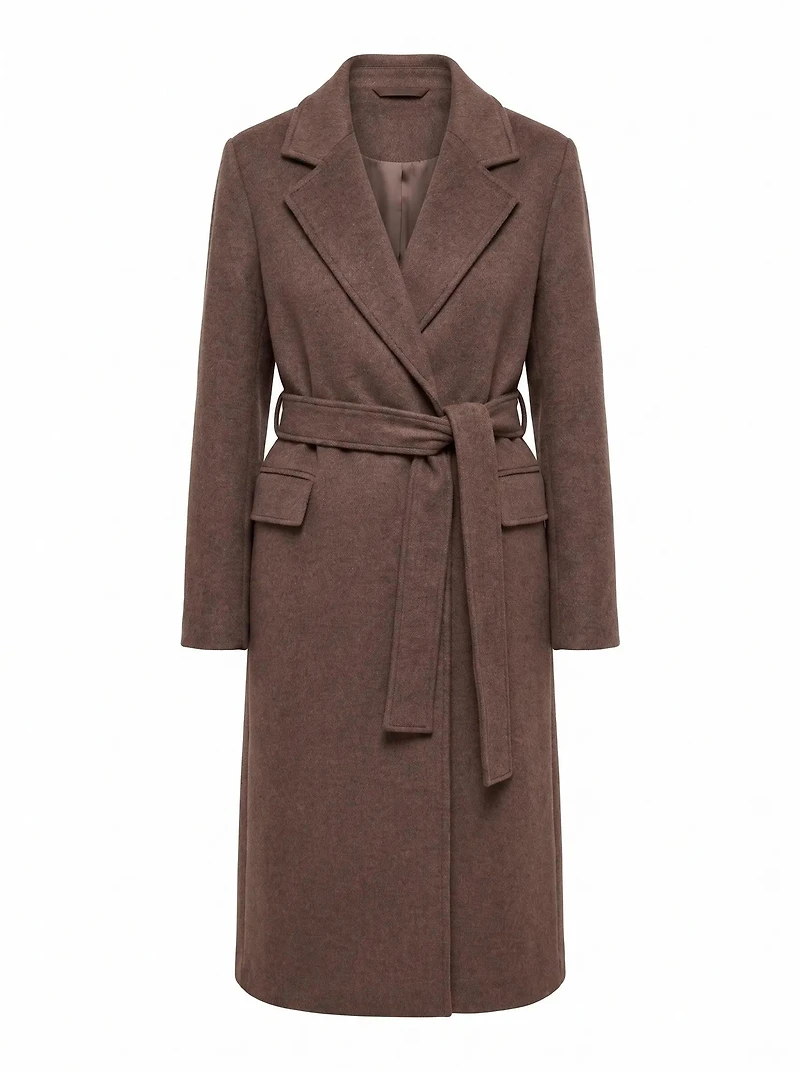 Ember Double Breasted Wrap Coat
