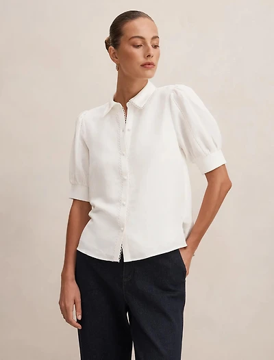 Finley Trim Detail Blouse