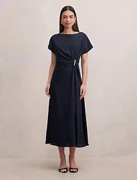 Wren Hardware Detail Midi Dress