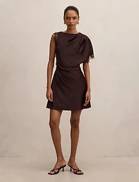 Giselle Petite Satin Lace Mini