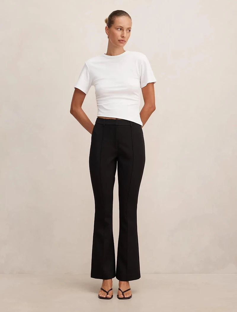 Melanie Pintuck Flare Pant