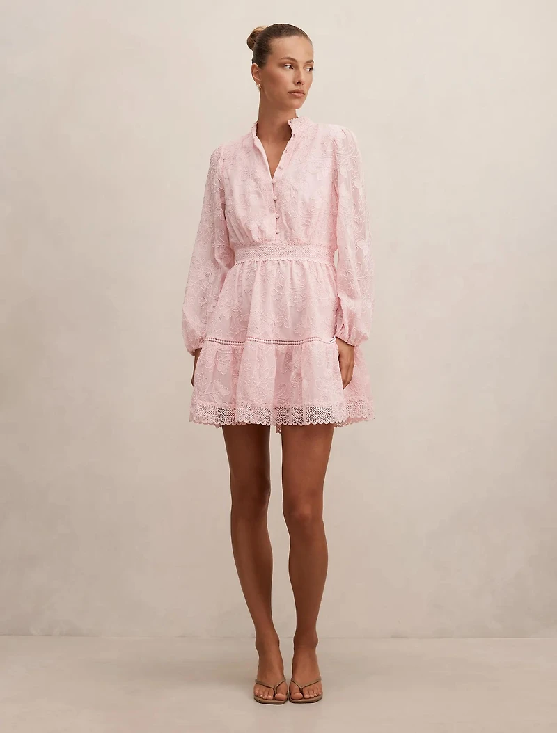 Thalia Embroidered Skater Mini