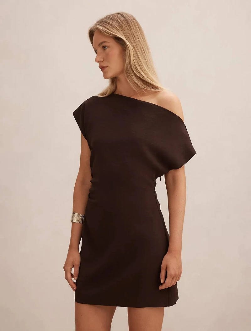 Danielle Asymmetrical Mini Dress