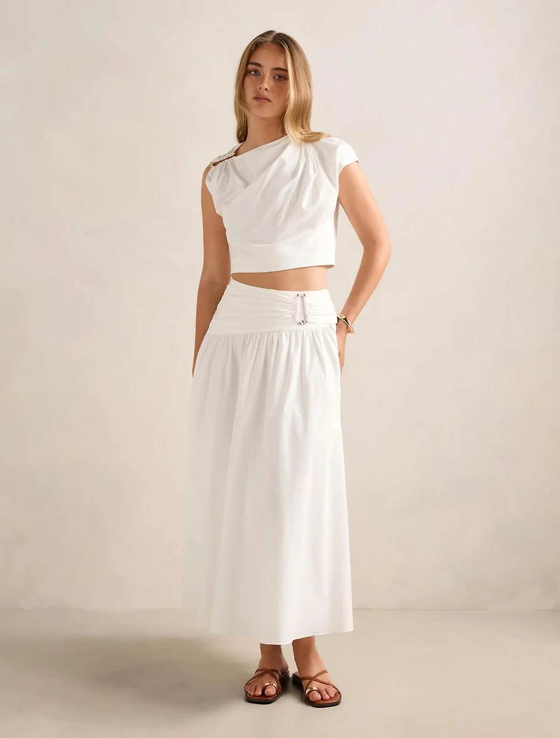 Dottie Hardware Maxi Skirt