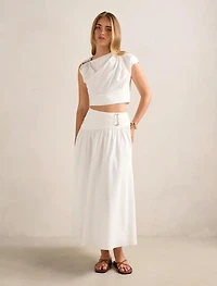 Dottie Hardware Maxi Skirt