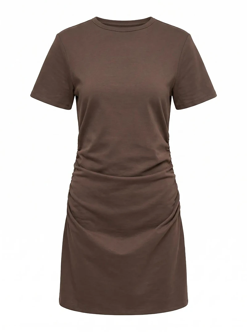 Eloise Cinched T-Shirt Mini Dress