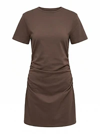 Eloise Cinched T-Shirt Mini Dress