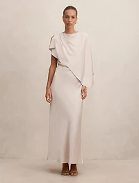 Zinnia Cape Maxi Dress