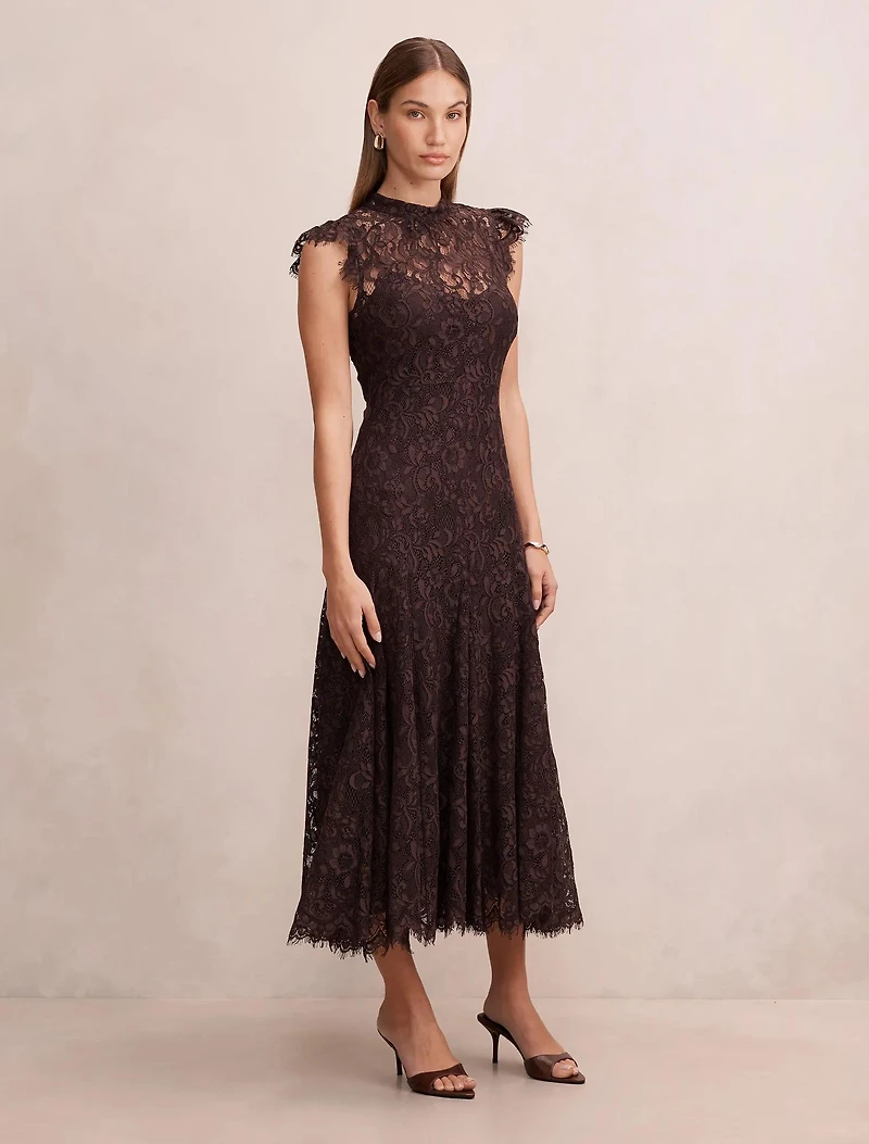 Arielle Lace Midi Dress