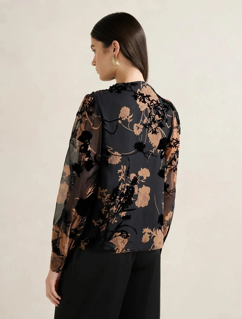 Amaya Drape Blouse