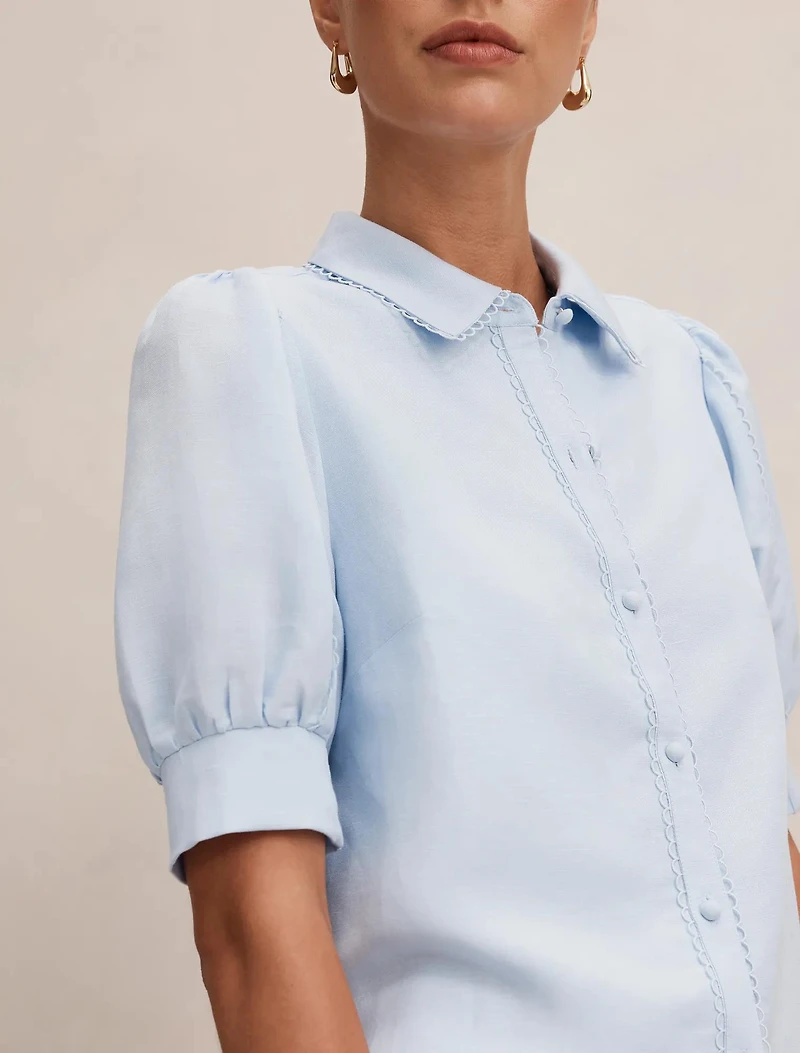 Finley Trim Detail Blouse