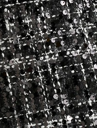 Paisley Boucle Mix Mini Dress