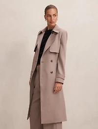Delilah Soft Trench Coat