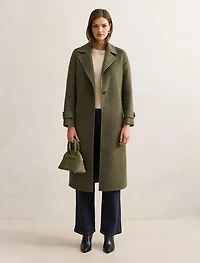 Natalie Felled Seam Coat