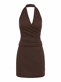 Imogen Halter 2 1 Mini Dress